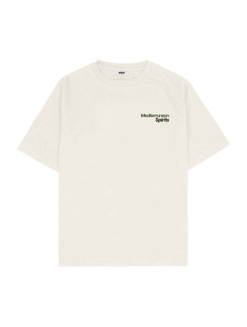 Mediterranean Logo Oversize Tişört
