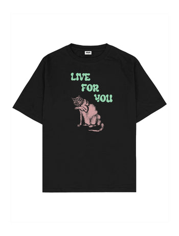 Live for You Oversize Tişört