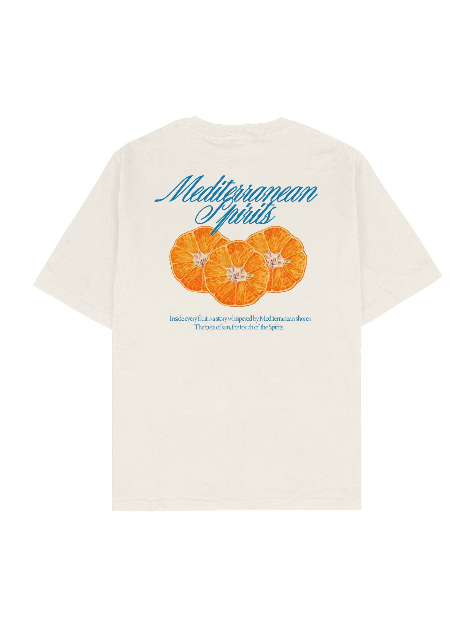 The Taste of the Mediterranean Oversize Tişört
