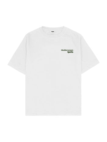 Mediterranean Logo Oversize Tişört