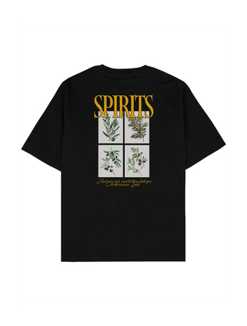 Find Your Roots Oversize Tişört - SİYAH M