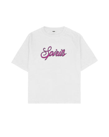 Pink Logo Boxy Fit Tişört