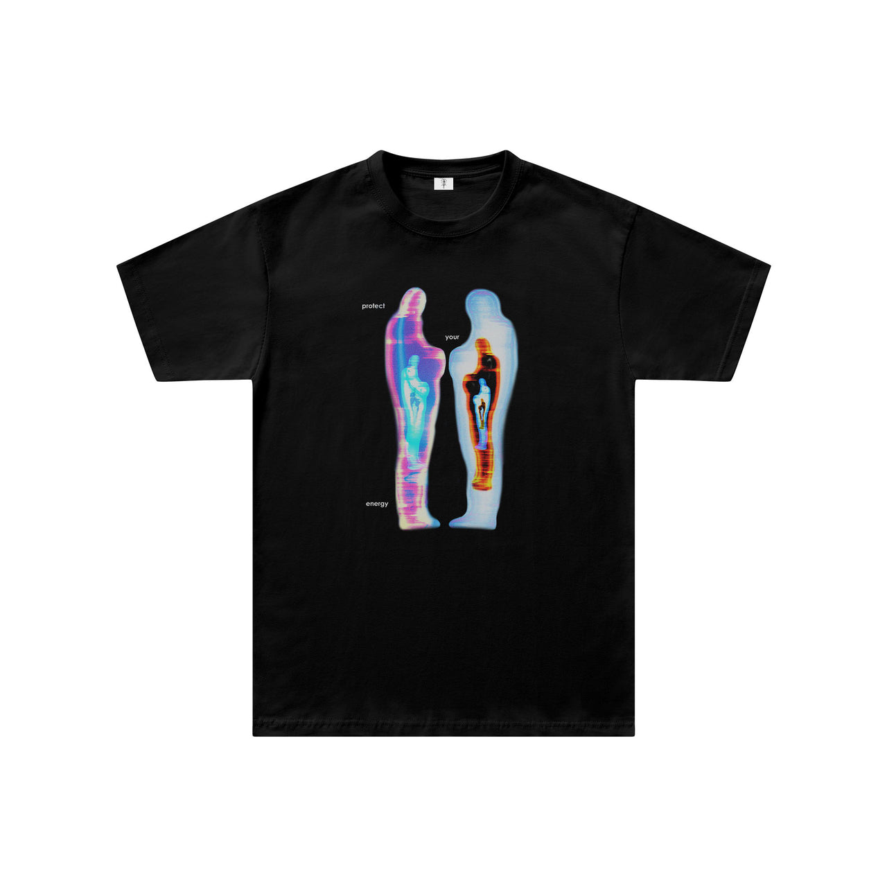 Protect Your Energy Regular Fit Tişört - SİYAH M