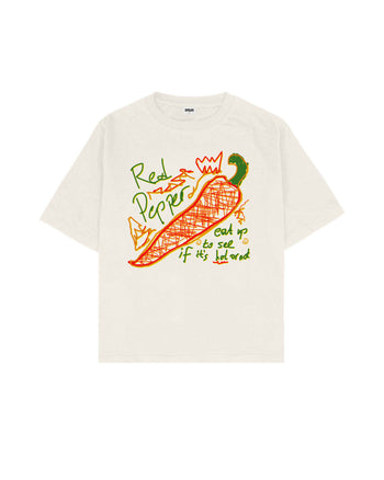 Red Hot Pepper Boxy Fit Tişört