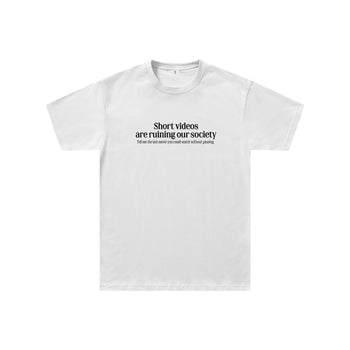 Short Videos Regular Fit Tişört
