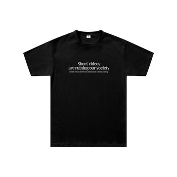 Short Videos Regular Fit Tişört