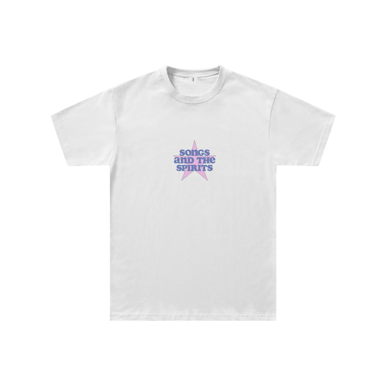 Simply Branded Star Regular Fit Tişört - BEYAZ M