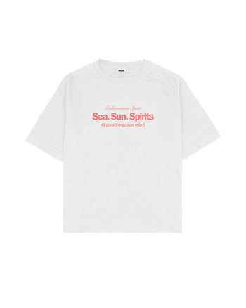 Start with S Boxy Fit Tişört