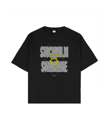 STOCKHOLM SYNDROME Boxy Fit Tişört