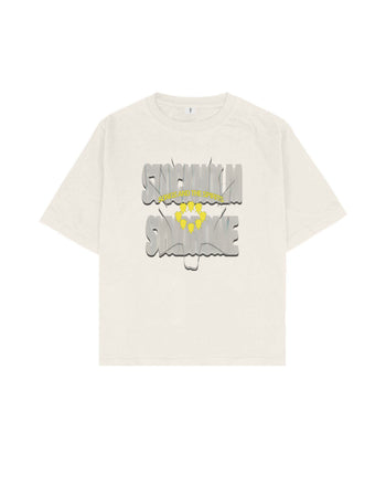 STOCKHOLM SYNDROME Boxy Fit Tişört