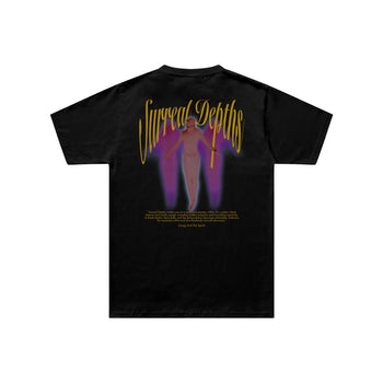 Surreal Depths Regular Fit Tişört - SİYAH M