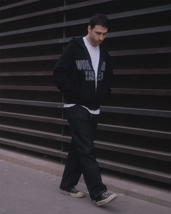 Worldwide Taste Raglan Zip-Up Hoodie