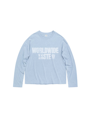 WORLDWIDE TASTE UZUN KOLLU TİŞÖRT