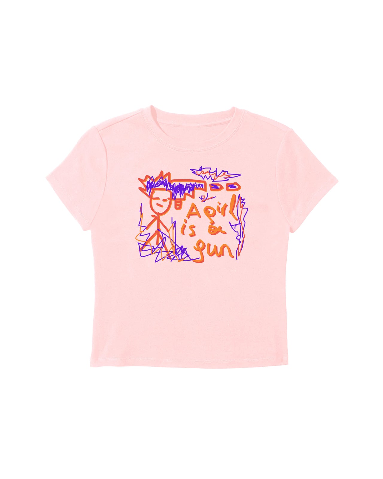 A Girl is a Gun Baby Tee