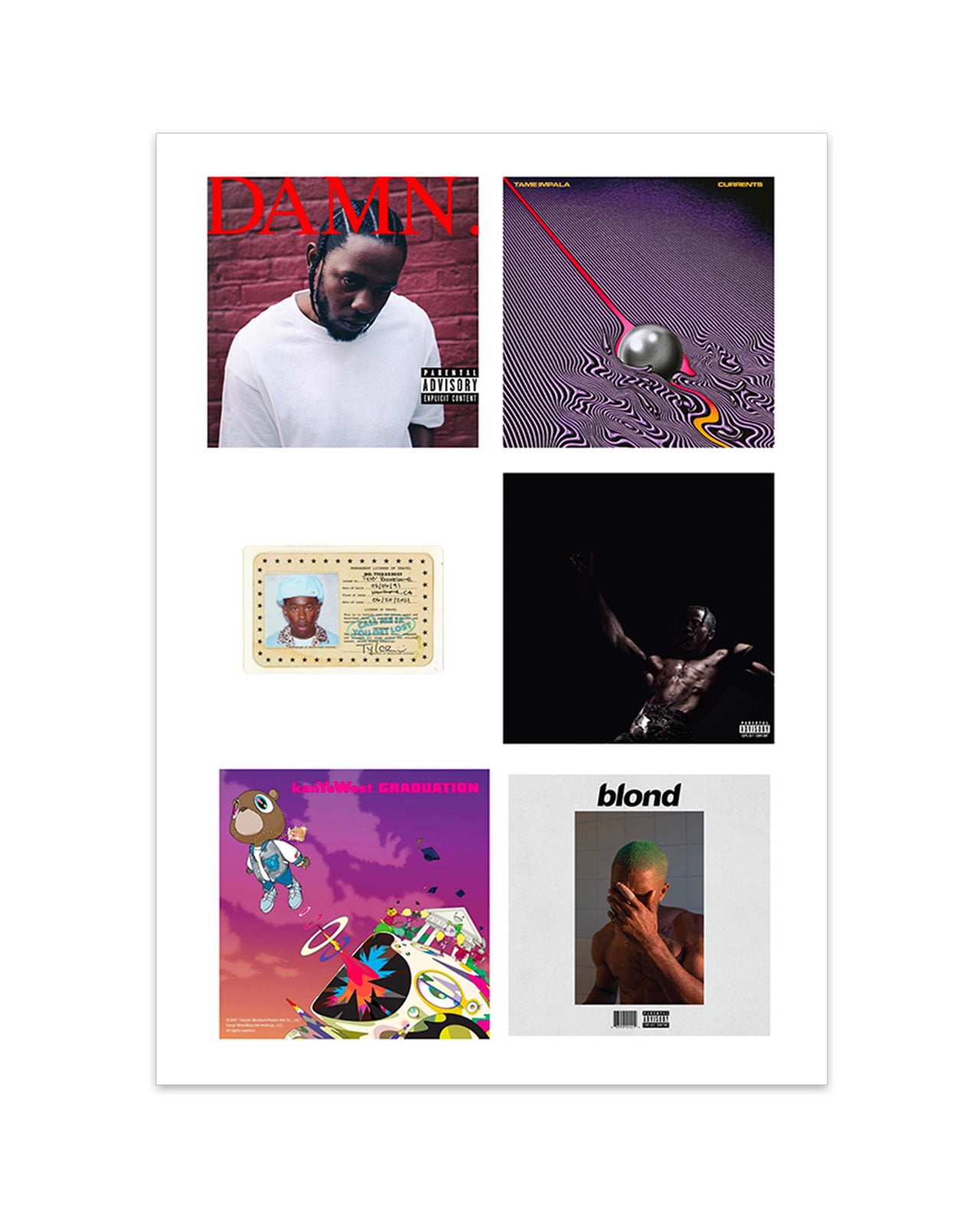 Albums Sticker Pack