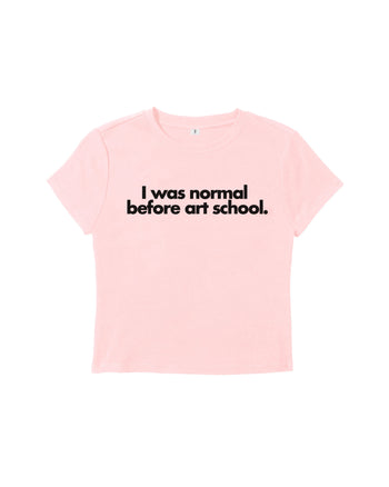 Art School Baby Tee