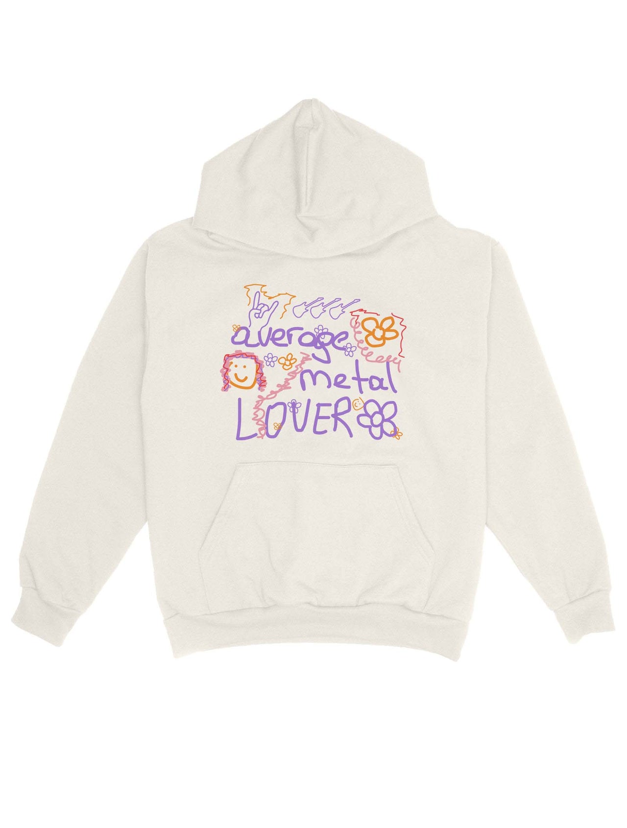 Average Metal Lover Oversize Hoodie