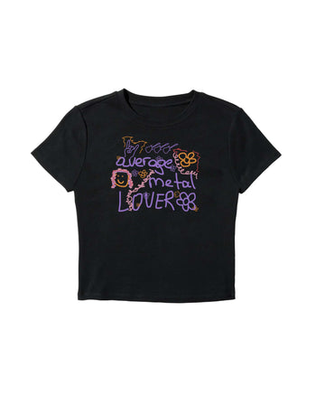 Average Metal Lover Baby Tee