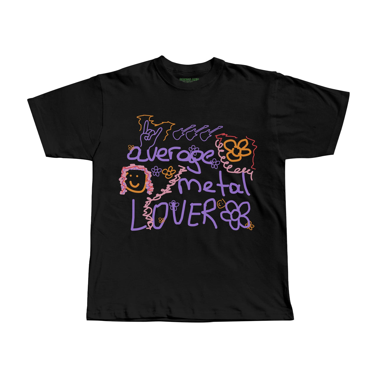 Average Metal Lover Tee - XL Black