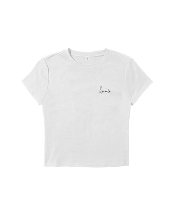 Secure Attachment Baby Tee - BEYAZ M