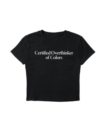 Certified Overthinker Baby Tee