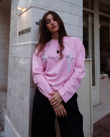 Angels Wouldn't Help You Sweatshirt