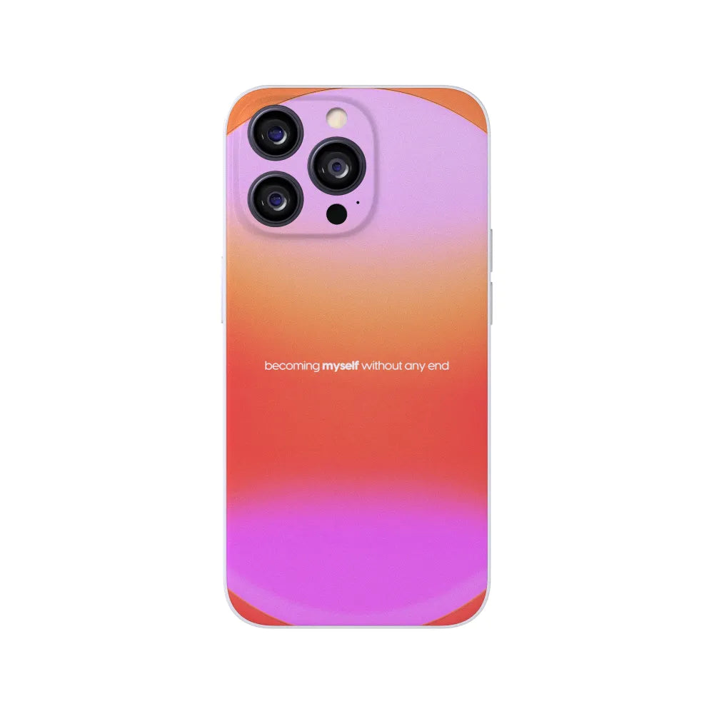 Becoming Myself Without Any End Phone Case 