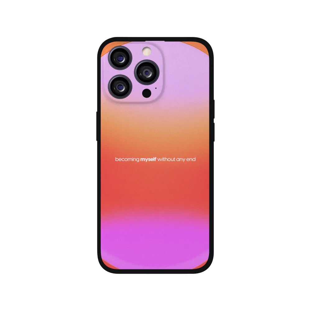 Becoming Myself Without Any End Phone Case 