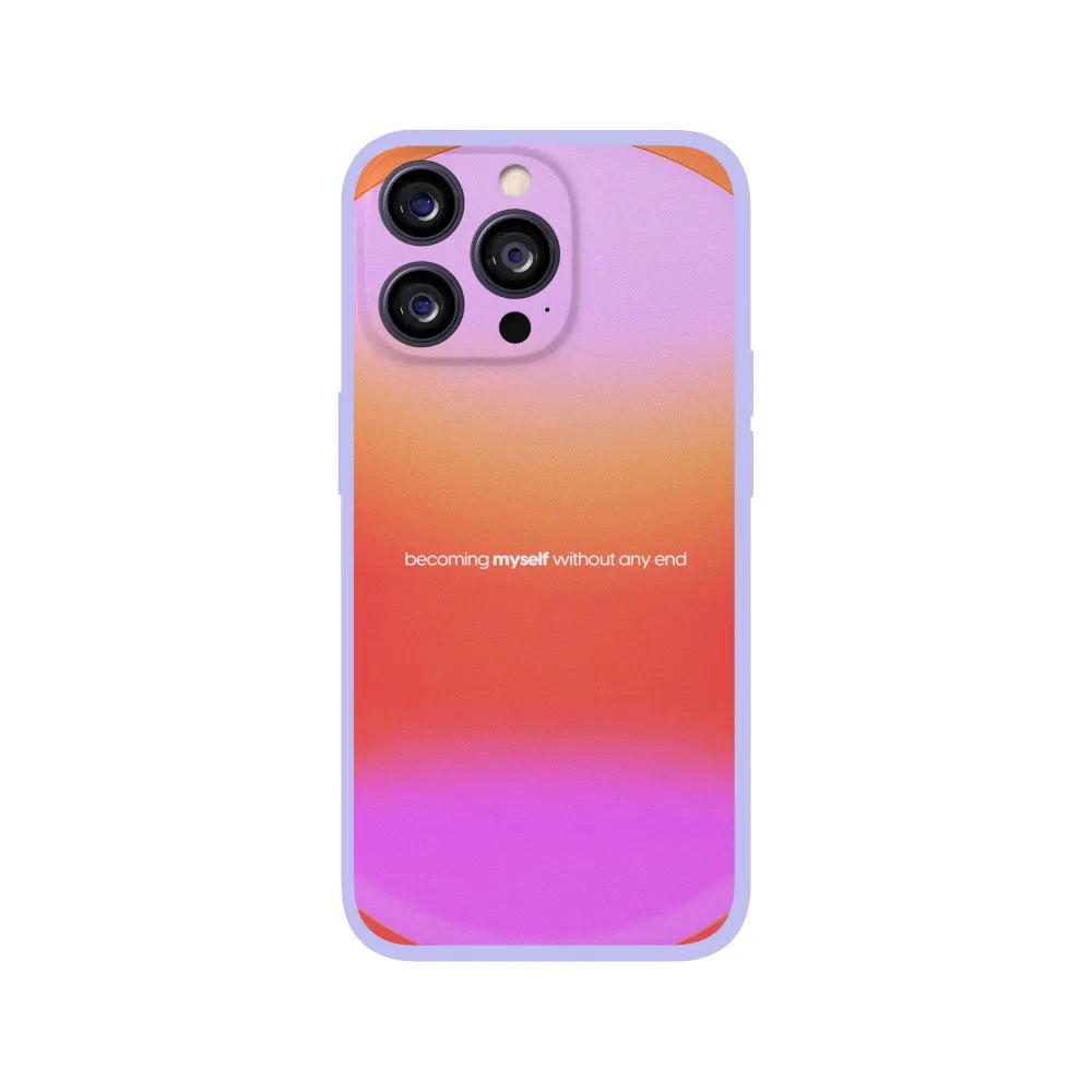 Becoming Myself Without Any End Phone Case 