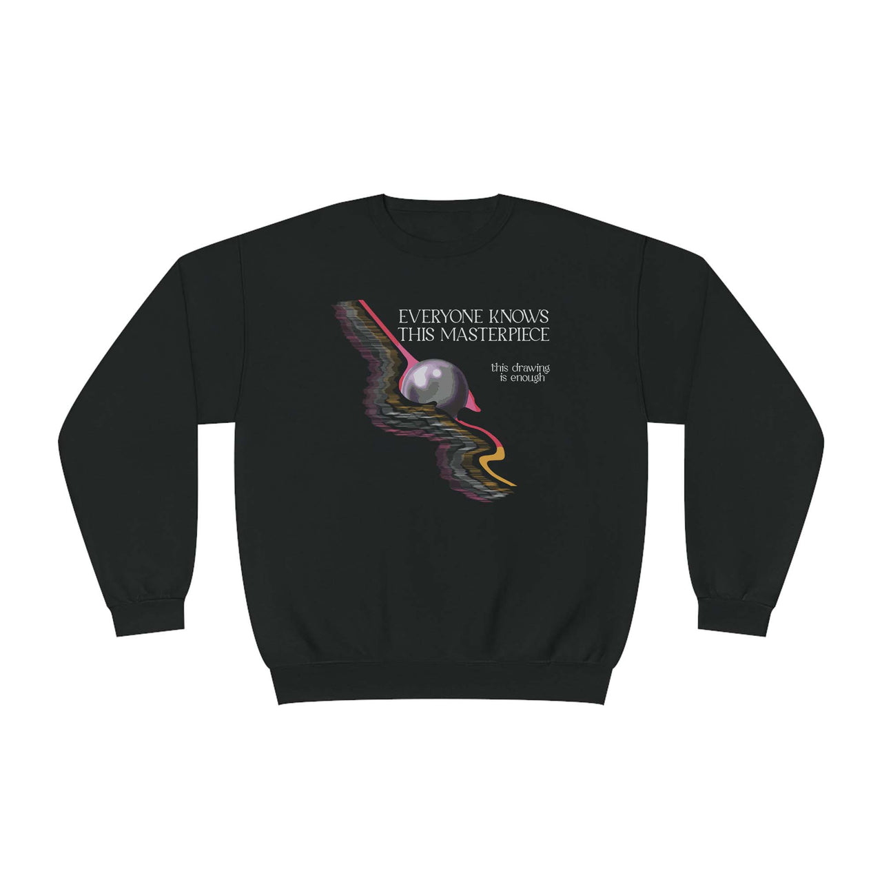 Currents Sweatshirt - SİYAH XL