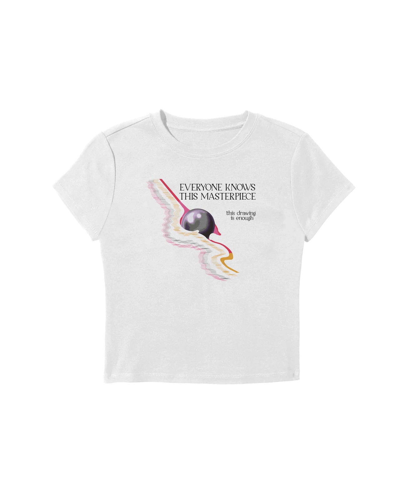 Currents Baby Tee - BEYAZ M