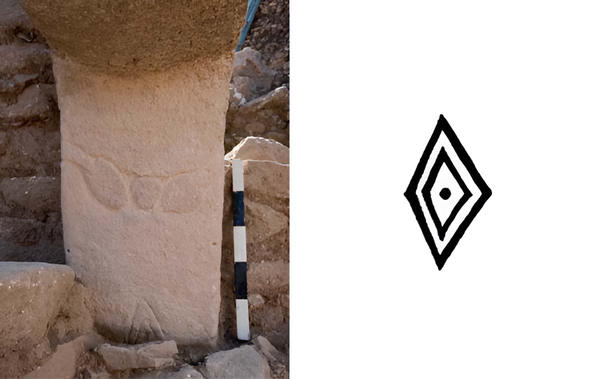 Diamond Like Symbol Oversize Hoodie