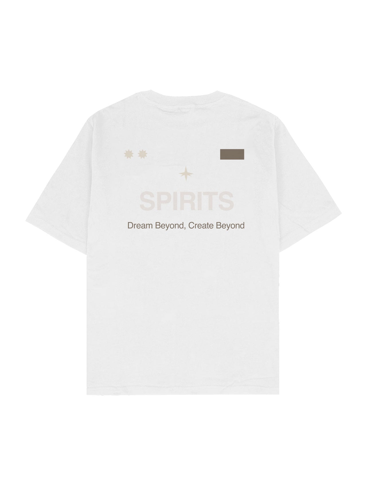 Dream Beyond Oversize Tişört - BEYAZ L