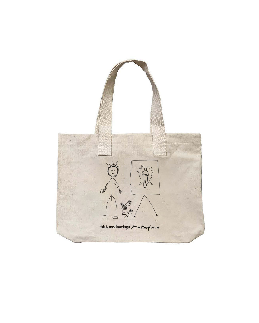 MASTERPIECE Geniş Kanvas Çanta