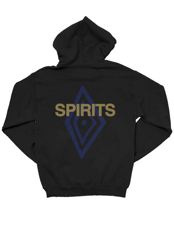 Diamond Like Symbol Oversize Hoodie