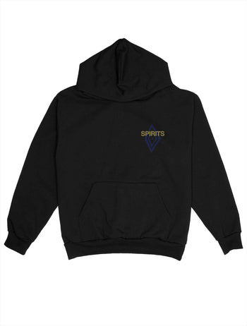 Diamond Like Symbol Oversize Hoodie