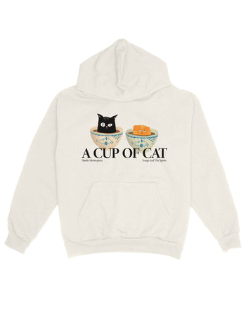 A Cup of Cat Oversize Hoodie