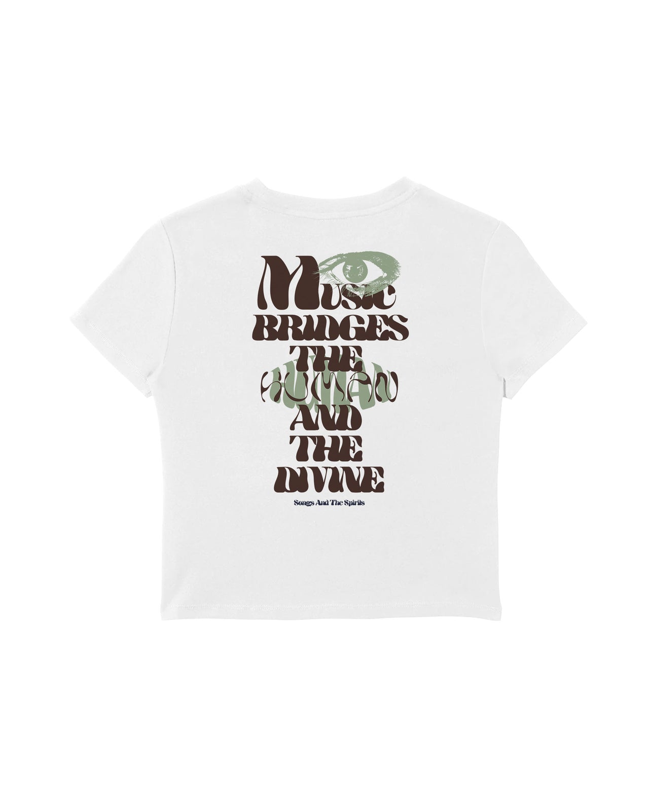 Human and Divine Baby Tee - BEYAZ S