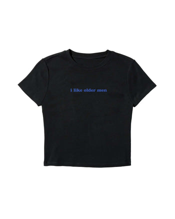 i like older men Baby Tee