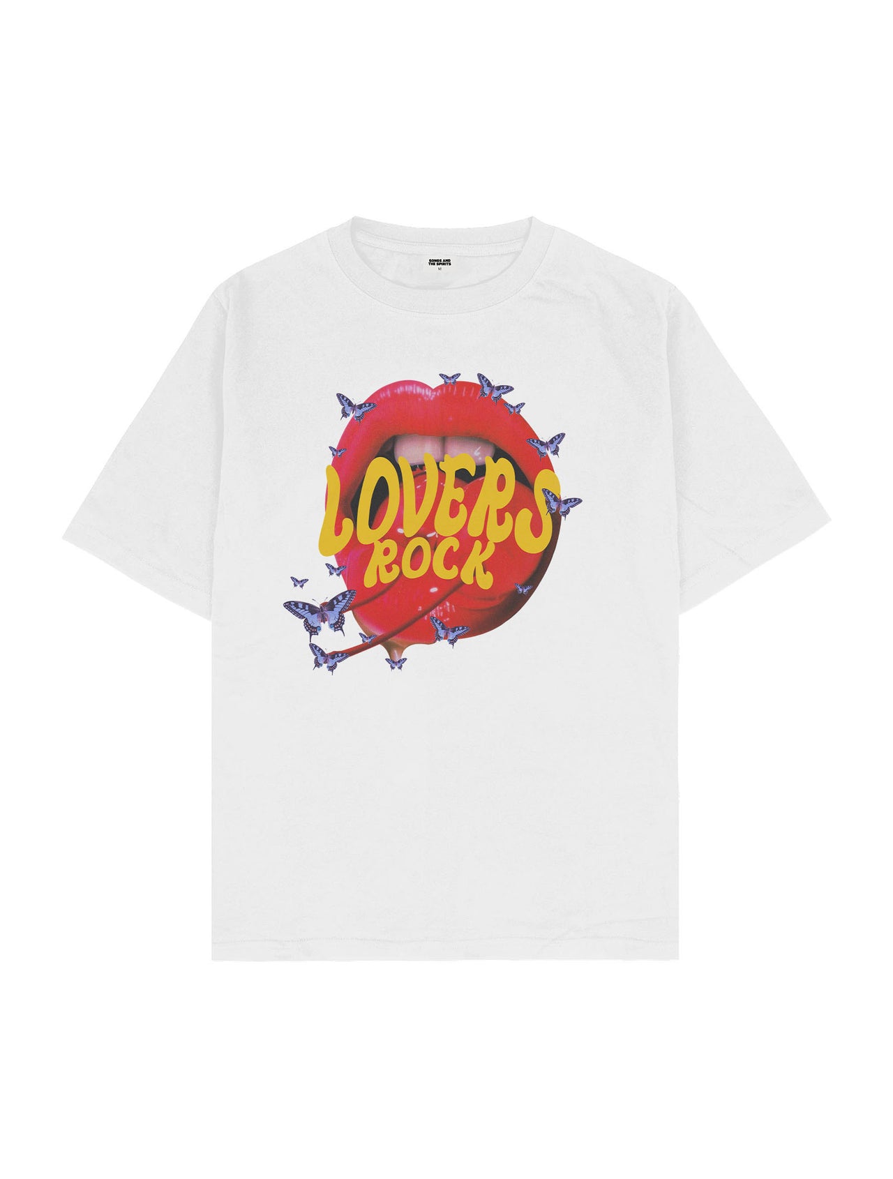 Lovers Rock Oversize Tişört - BEYAZ XL