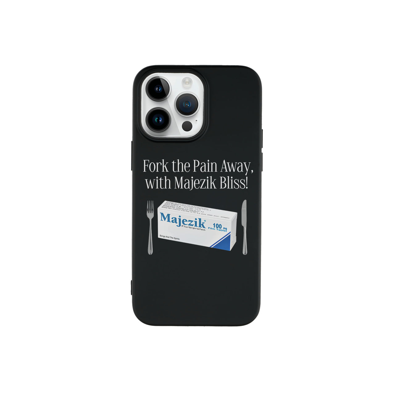 Majezik Bliss Telefon Kılıfı - iPhone 13/14 Siyah