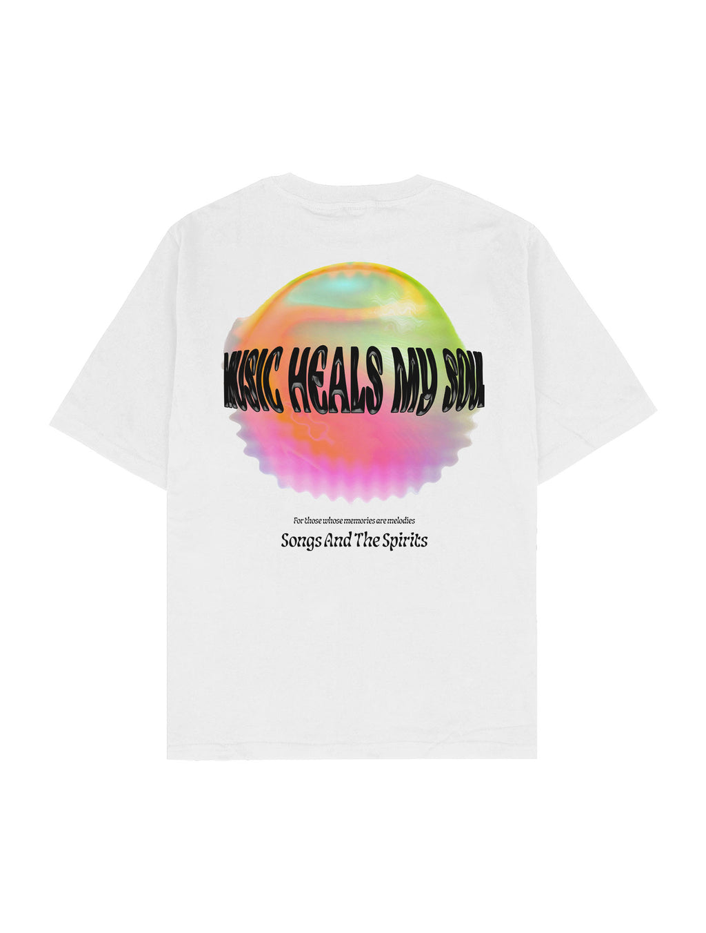 Music Heals My Soul Oversize Tişört