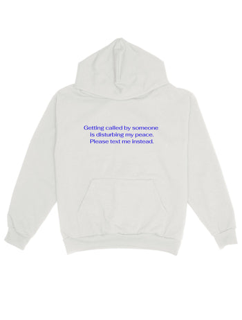 Text Me Oversize Hoodie