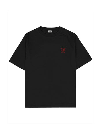 Analog Angel Oversize Tişört - SİYAH L