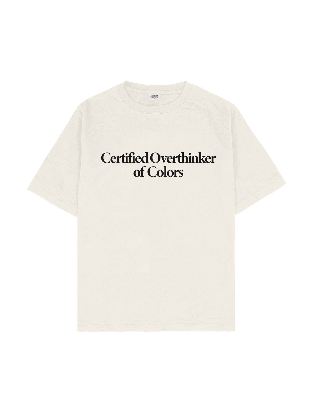 Certified Overthinker Oversize Tişört