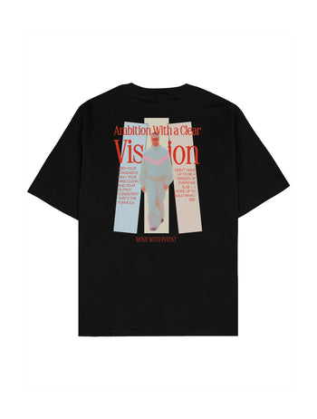 Ambition With a Clear Vision Ver. II Oversize Tişört