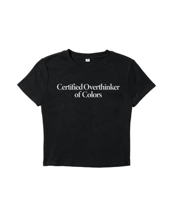 Certified Overthinker Baby Tee