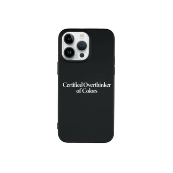 Certified Overthinker iPhone Telefon Kılıfı