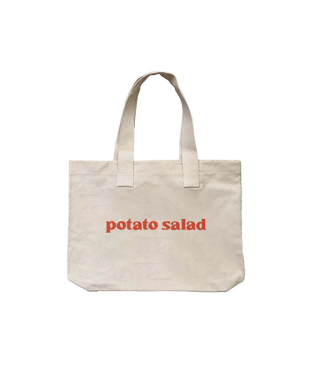 Potato Salad Geniş Kanvas Çanta