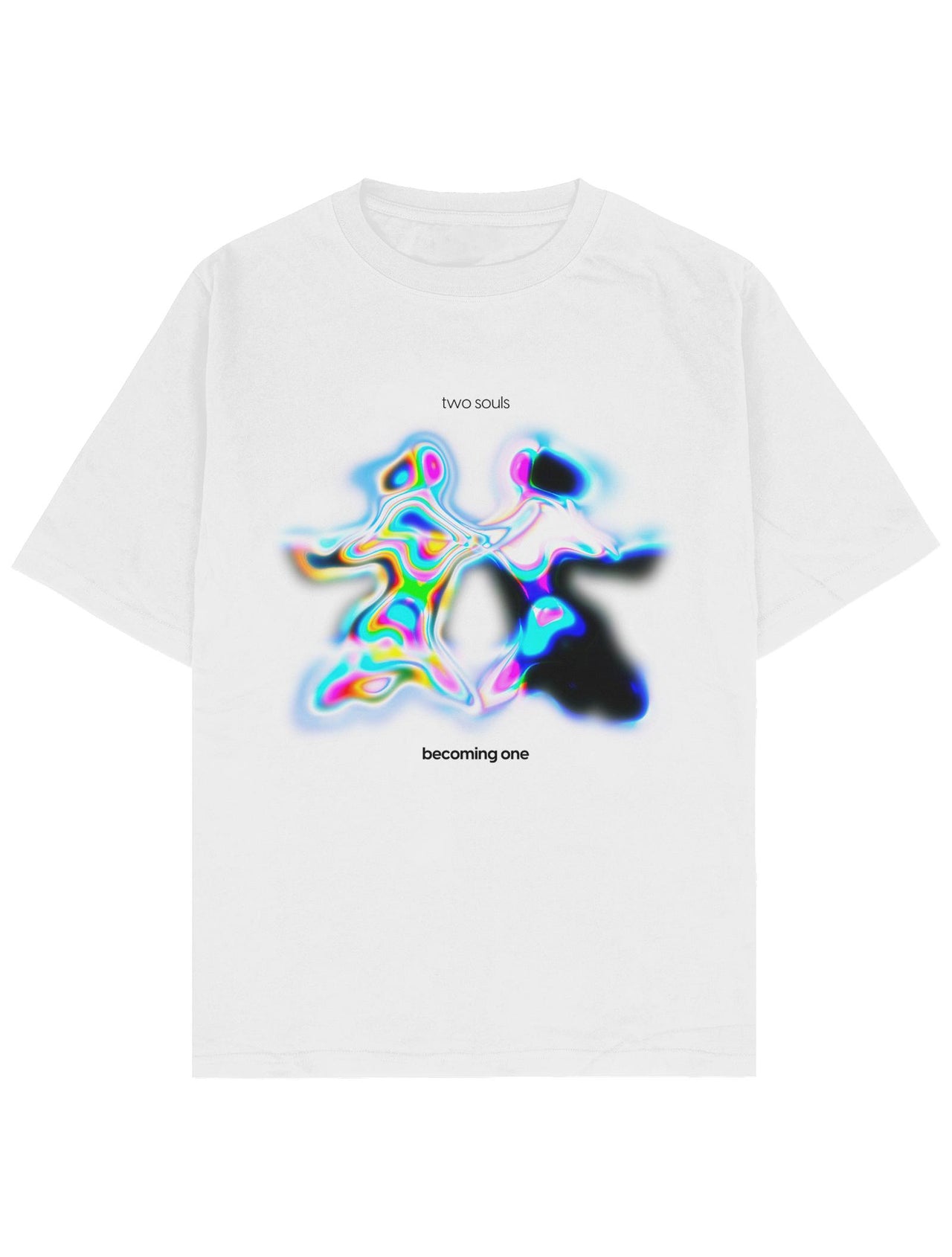 Two Souls Becoming One Oversize Tee